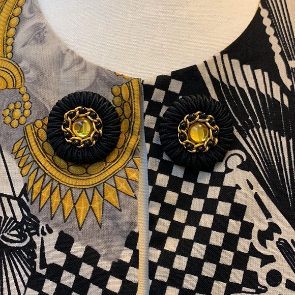 DIANE FREIS vintage gorgeous one of a kind swing jacket wool designer - Picture 3 of 10